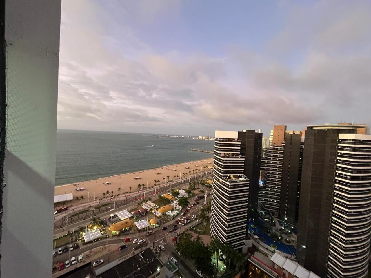 1901 - Apto Com Dois Quartos E Vista Mar Fortaleza  Exterior photo